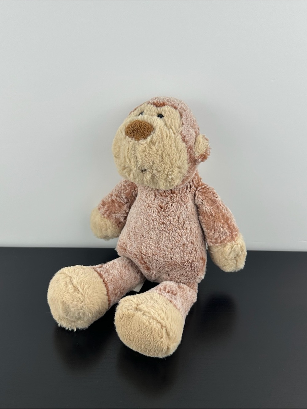 Mary Meyer Marshmallow Zoo Monkey 10" Frosted Tan Brown Plush Stuffed Animal